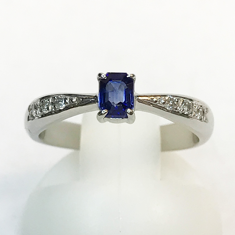 残りわずか】 qoj.YBJ04 Pt900 Ring 指輪 リング ダイヤ / 0.27ct