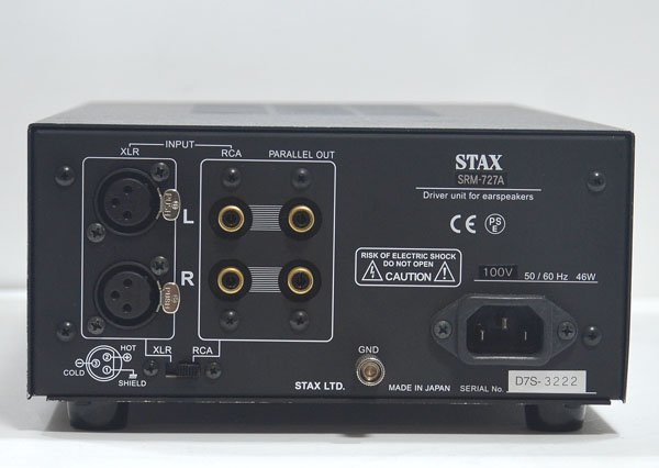 ☆STAX スタックス SRM-727A ドライバーユニット ヘッドホンアンプ