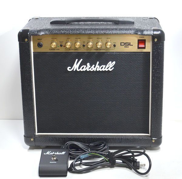 ☆フットスイッチ付!Marshall マーシャル DSL5C 真空管 ギターアンプ