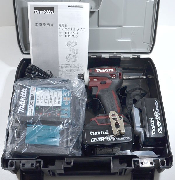 ☆新品!未使用!Makita マキタ 充電式インパクトドライバ TD172DGXAR