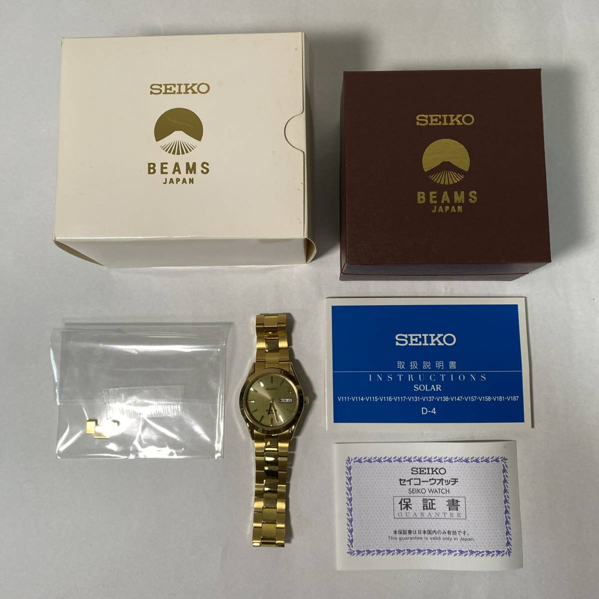 Yahoo!オークション - 【レア】SEIKO×BEAMS /セイコー×ビームス×男は...