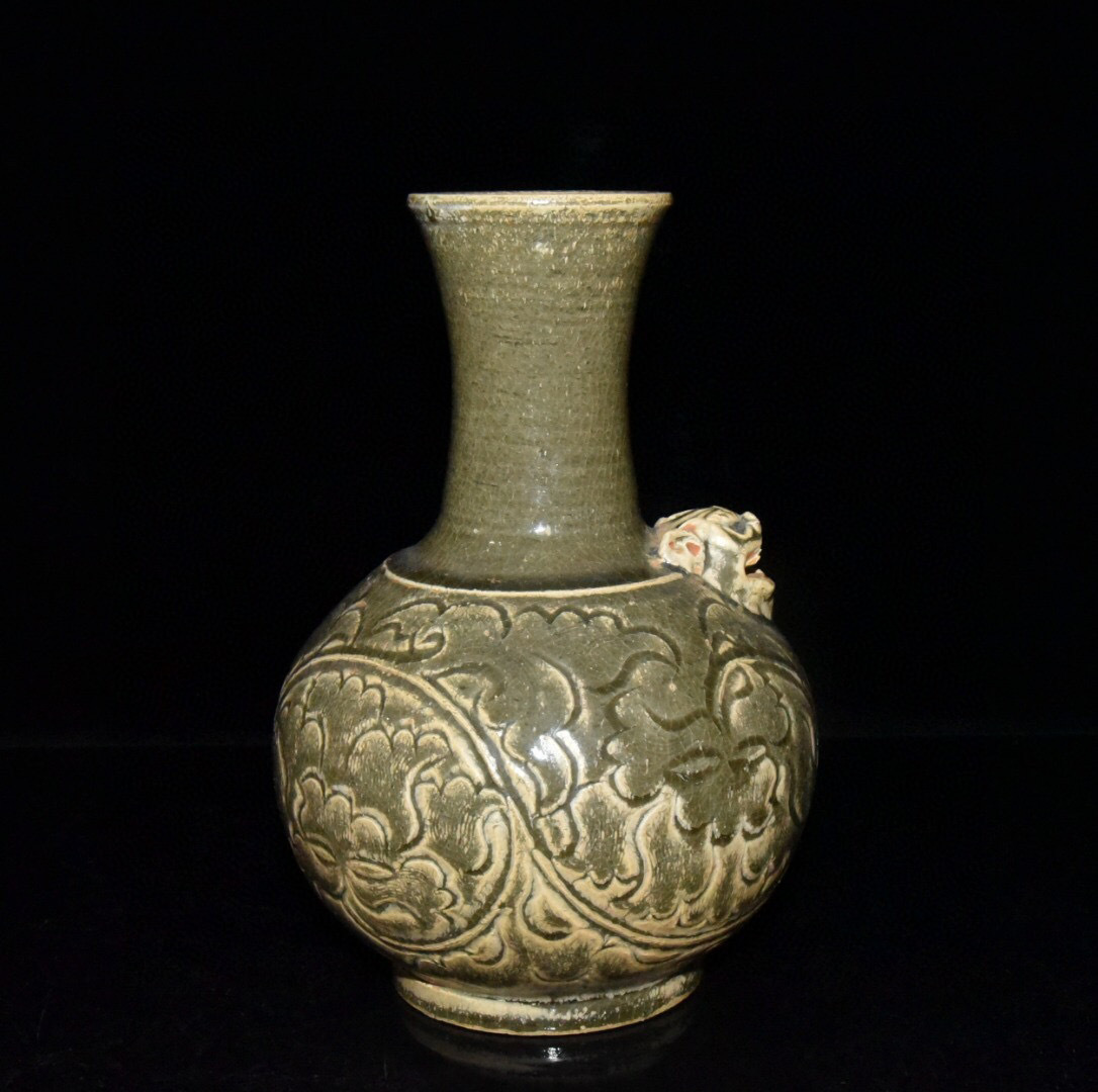 ☆竹細工煙管入(煙管筒)・純足刻印 煙管・親子河豚金具煙包・三面