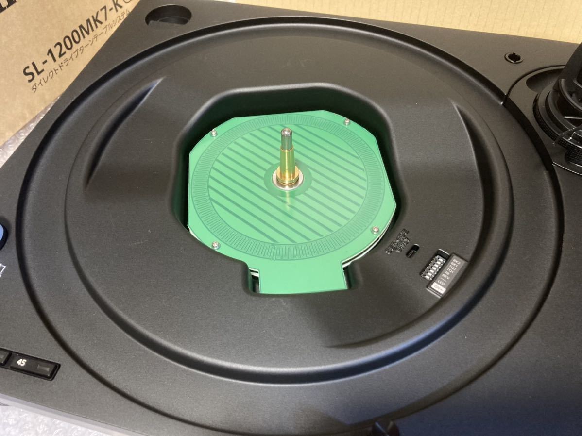 ☆極上超美! Technics SL-1200MK7-K テクニクス 逆回転再生 78回転再生