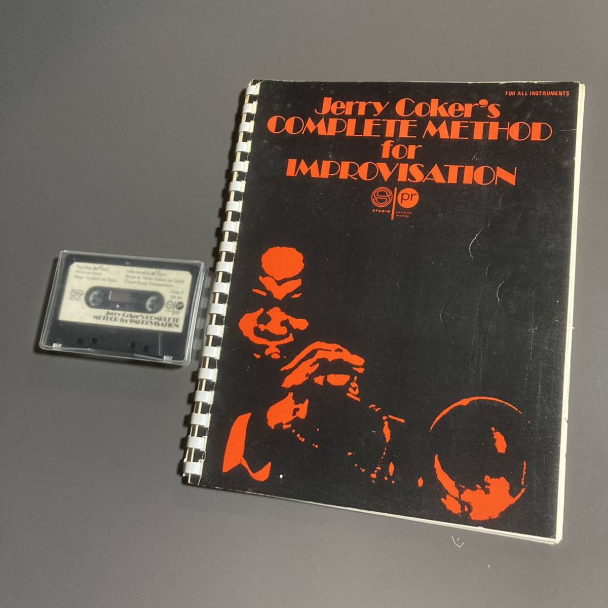 超レア教則本 Jerry Coker's Complete Method for Improvisation: For All Instruments カセット付き 1980年 - 鍵盤楽器 超レア教則本 Jerry Coker's Complete Method for Improvisation: For All Instruments カセット付き 1980年 - 鍵盤楽器