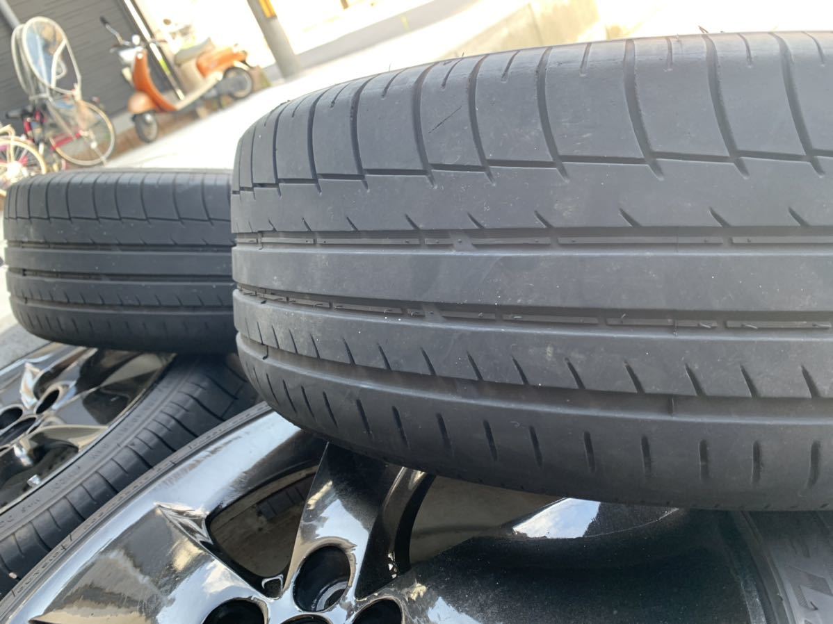 プリウス 純正タイヤホイール トヨタ純正 シエンタ 86 205/40R17 17