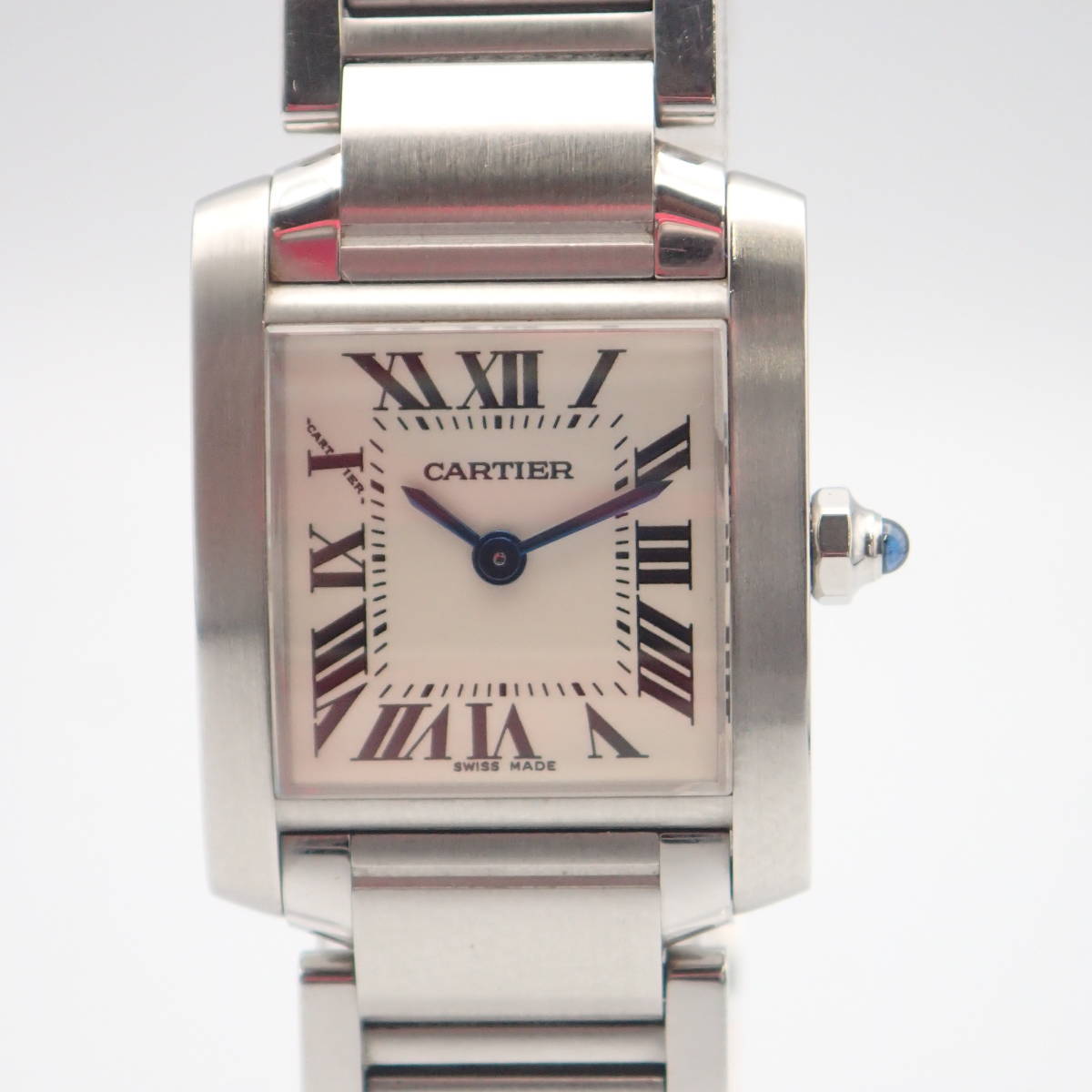 い08528【美品】Cartier カルティエ/タンクフランセーズ/クオーツ