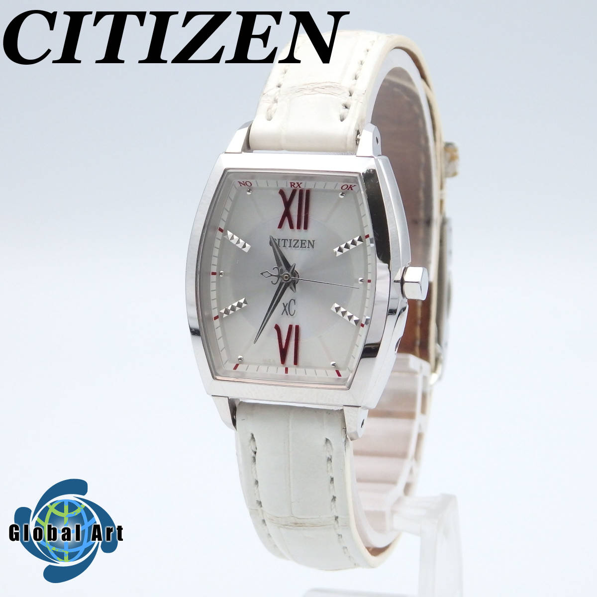 い09163【本体美品】CITIZEN シチズン/XC クロスシー/電波ソーラー