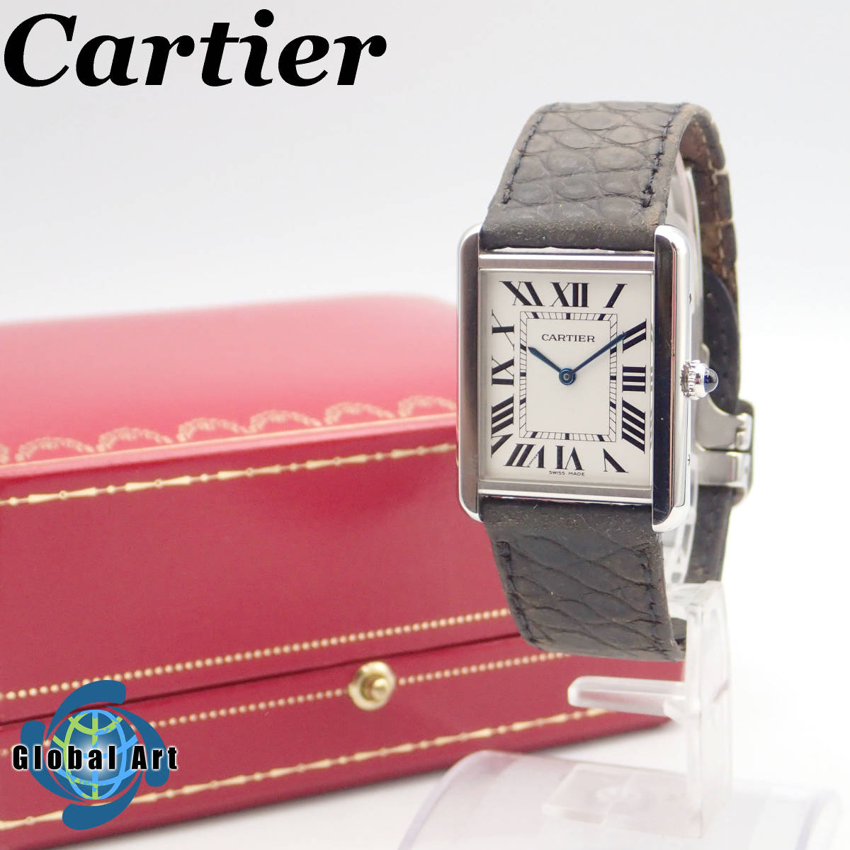 直販特注品 Cartier カルティエ マスト用 時計ケース Cリングタイプ 箱