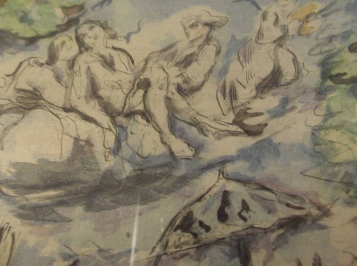 ☆美品☆ポール・セザンヌ 銅版画 「昇天」1923年制作、黄布&共箱