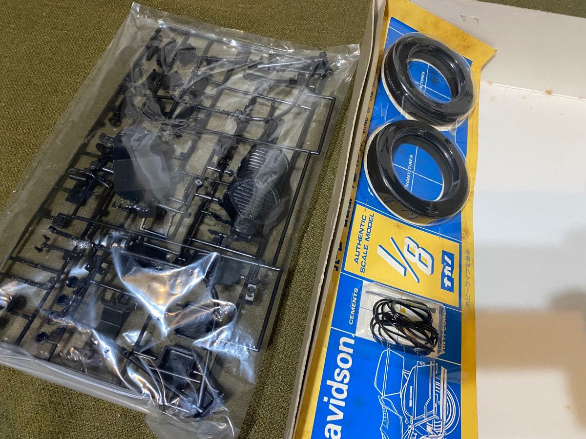 1/8】ナガノ ハーレーダビッドソン FLH-80 未使用品 プラモデル | www