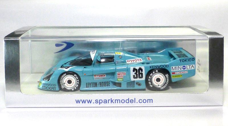 1/43 スパーク S2352 トヨタ 86 C ルマン24ｈ レイトンハウス 1986#36
