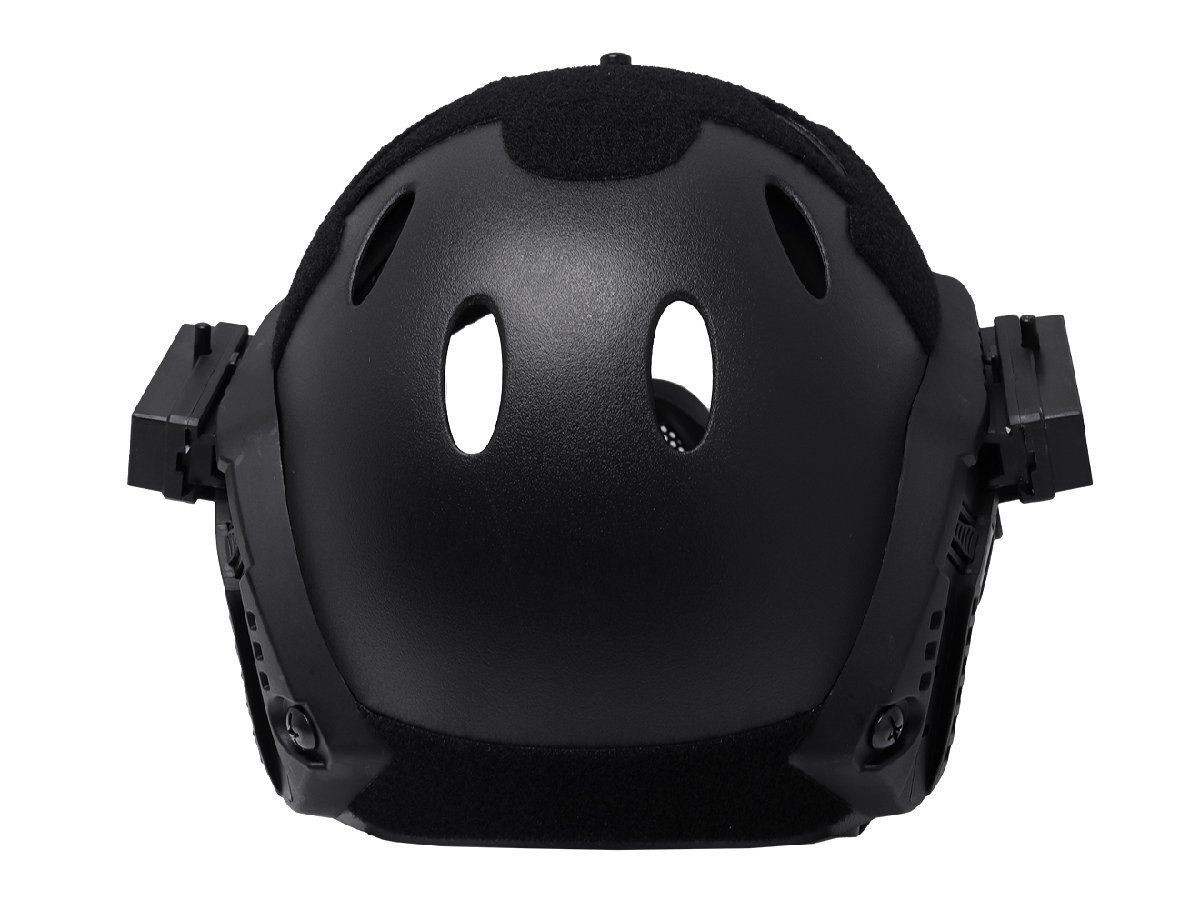 WO-HLM-001B WoSporT FAST CARBON type helmet & Pilot Masques chi-ru mesh Ver M-SIZE
