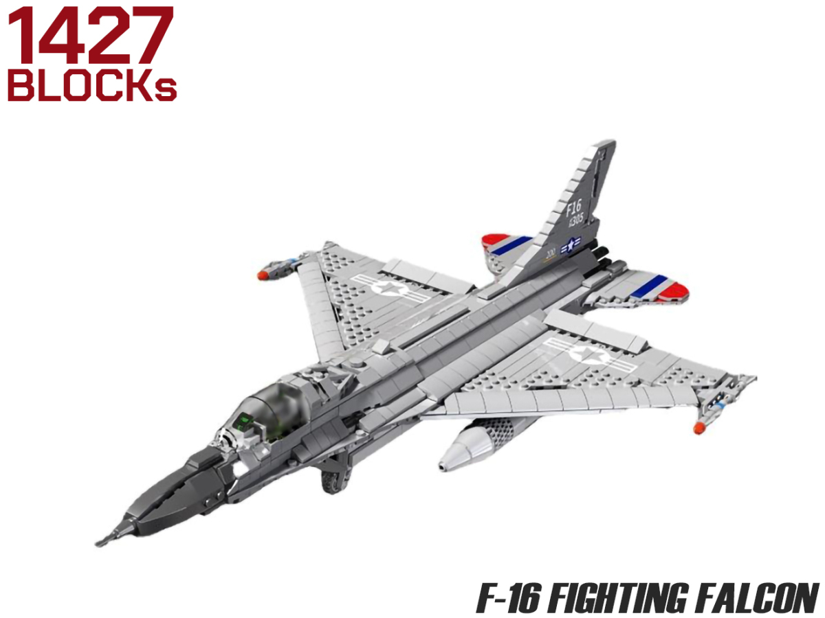 M0031J　AFM F-16 ファイティングファルコン 1427Blocks_画像1
