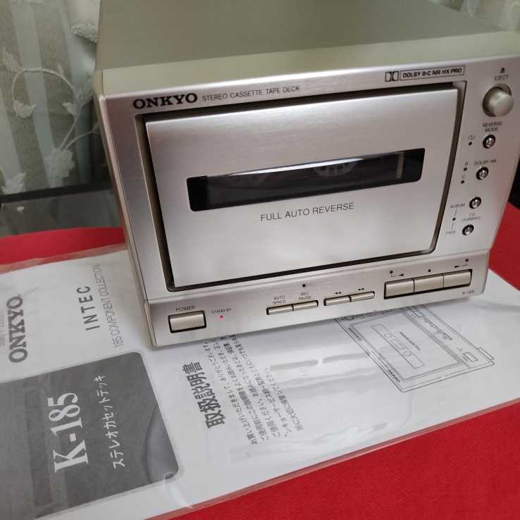 情熱セール ONKYO K185 カセットテープデッキ