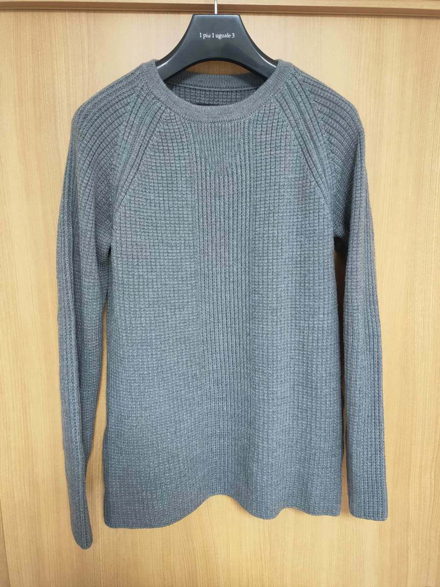AKM HEAVY WAFFLE CREW KNIT ヘビーワッフルクルーネックニット 定価