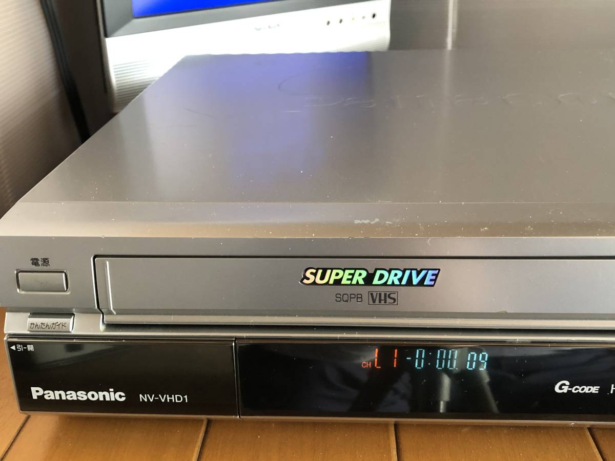 Panasonic DVD・VHSビデオデッキNV-VHD1