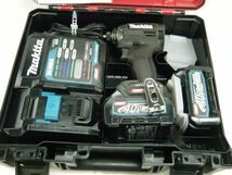 マキタ(Makita) 充電式インパクトドライバ (TD002GRDXB) MAX40V/2.5Ah