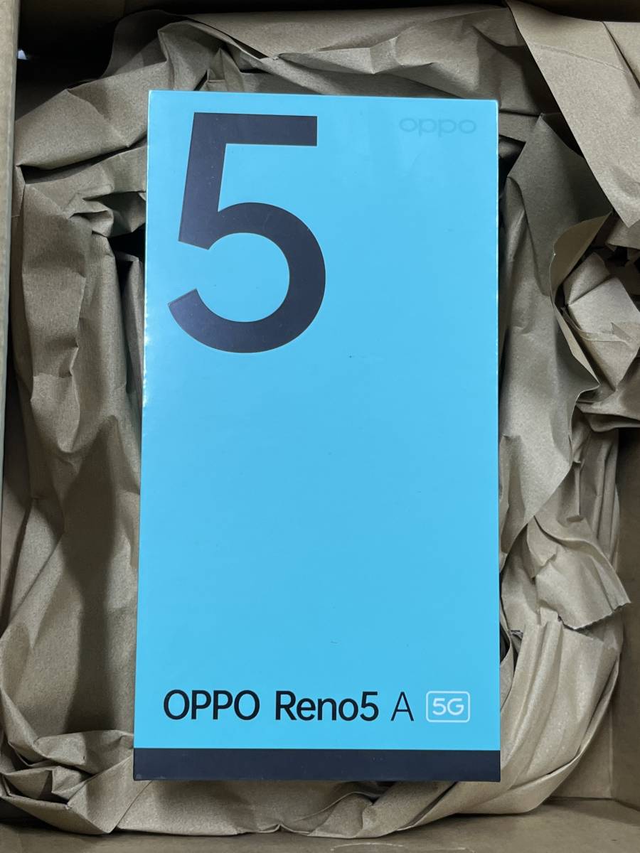 OPPO Reno5 A アイスブルー ワイモバイル SIMフリー eSIM対応