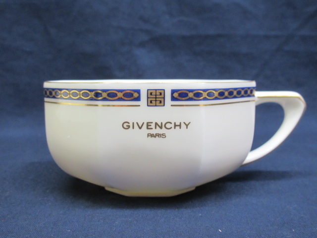 ★YC5838　GIVENCHY　MOMOYAMA　カップ　ソーサー　3客セット　C／S　コーヒー　ティー　アンティーク　レトロ　洋食器　送料無料★_画像7