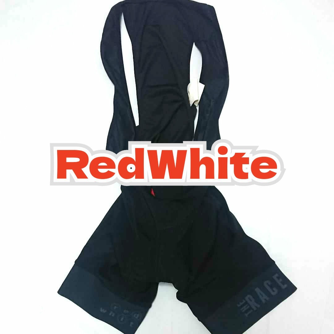 大好き RED WHITE ビブショーツ Lサイズ ロードバイク sushitai.com.mx