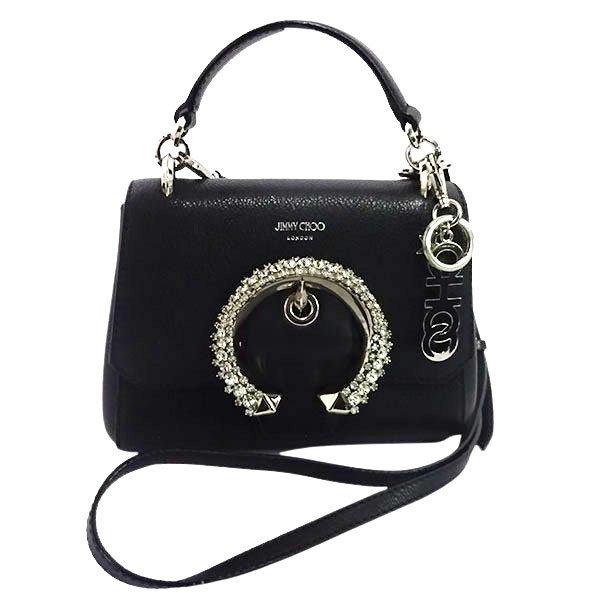1円〜【JIMMY CHOO ジミーチュウ】マデリーン トップハンドル