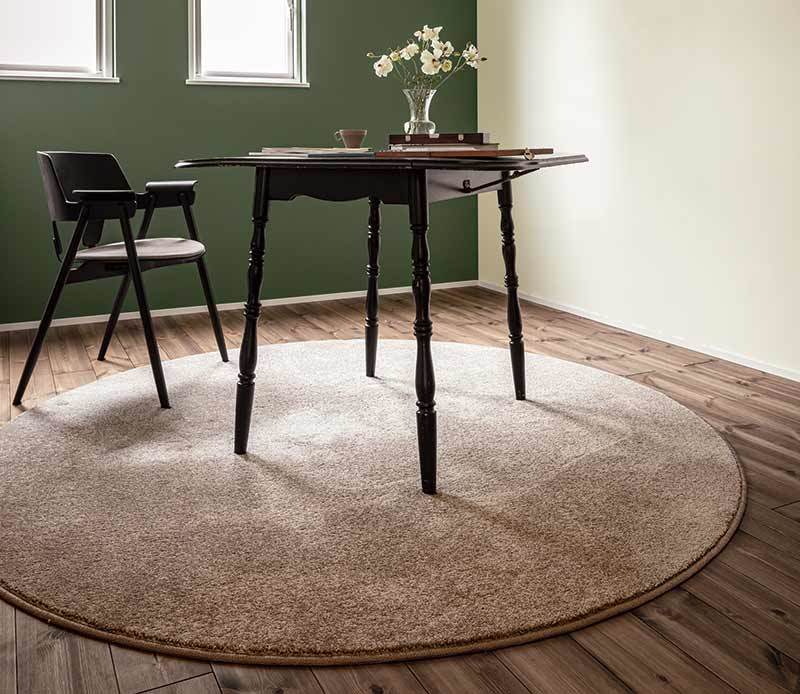 カーペット 激安 通販 1cm刻み カット無料 アスワン Wall to Wall CARPET!中京間長4畳(横182×縦364cm)オーバーロック加工品 NOC-95_画像2