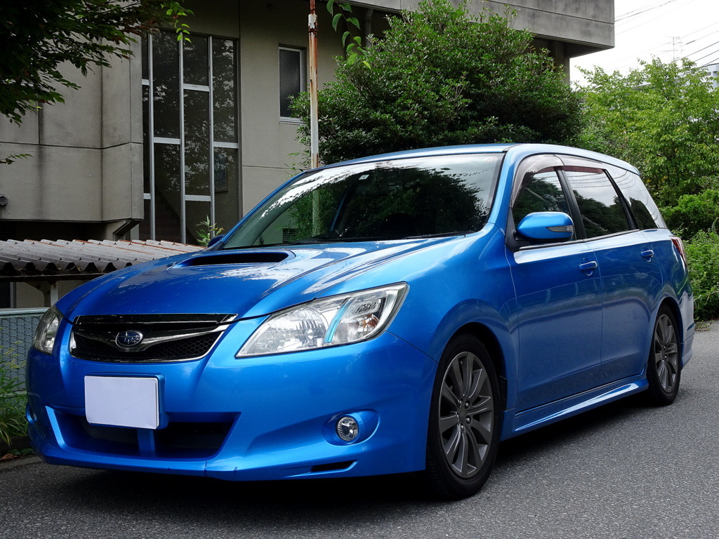 4WD ターボ エクシーガ 2.0GT 車検5年10月24日 HDDナビ フルセグTV DVD