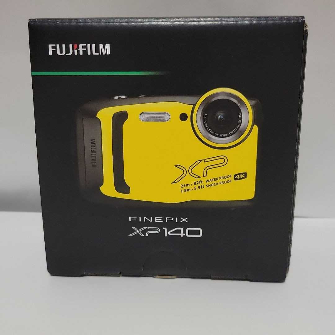 FUJIFILM 防水カメラ XP140 イエロー FX-XP140Y