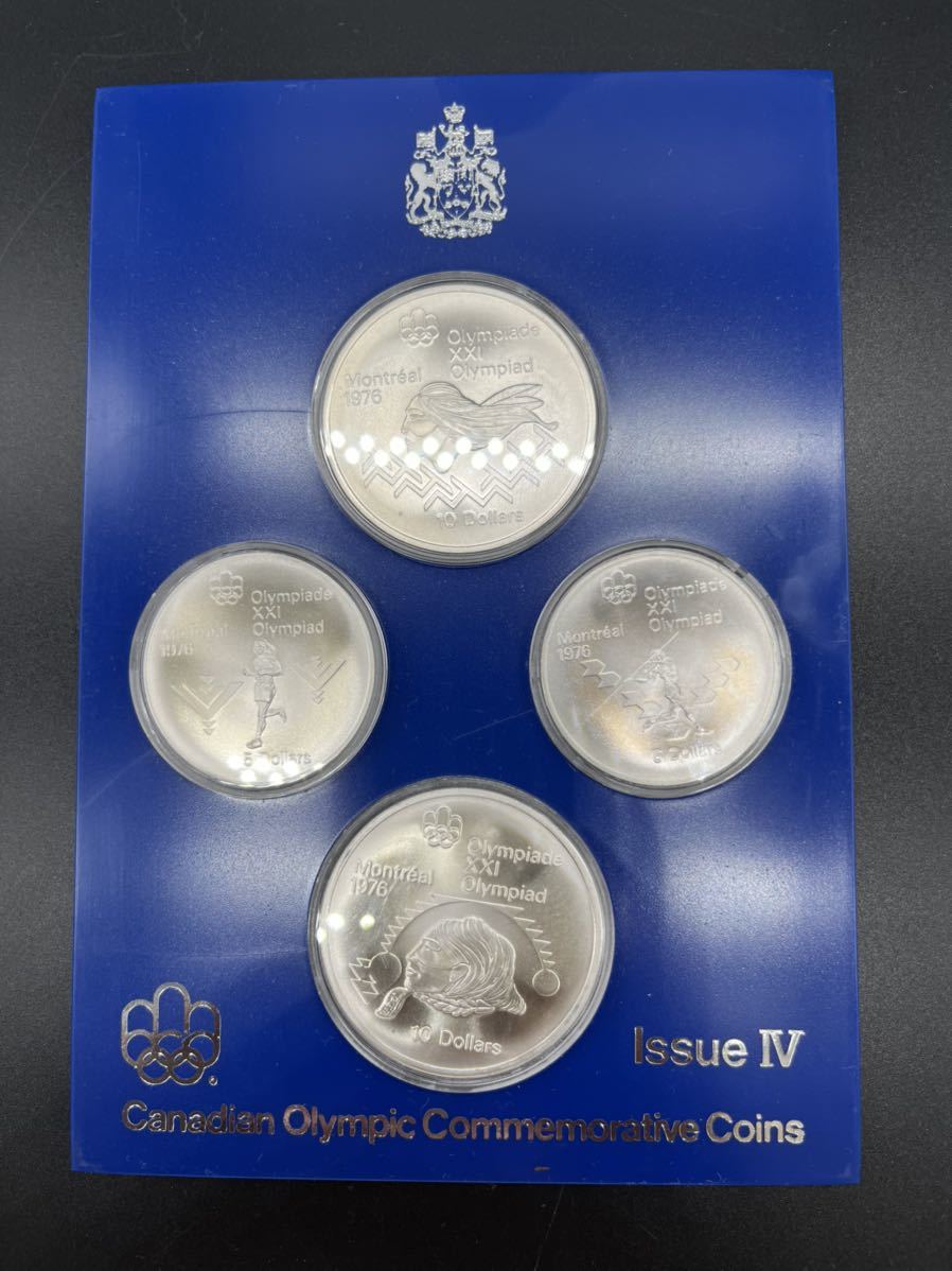 新しいスタイル モントリオールオリンピック 記念コイン ISSUE Ⅳ記念