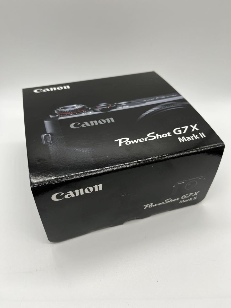 ☆未使用品☆ 箱 ケース付き Canon PowerShot G7X MarkII mark2 Mark2