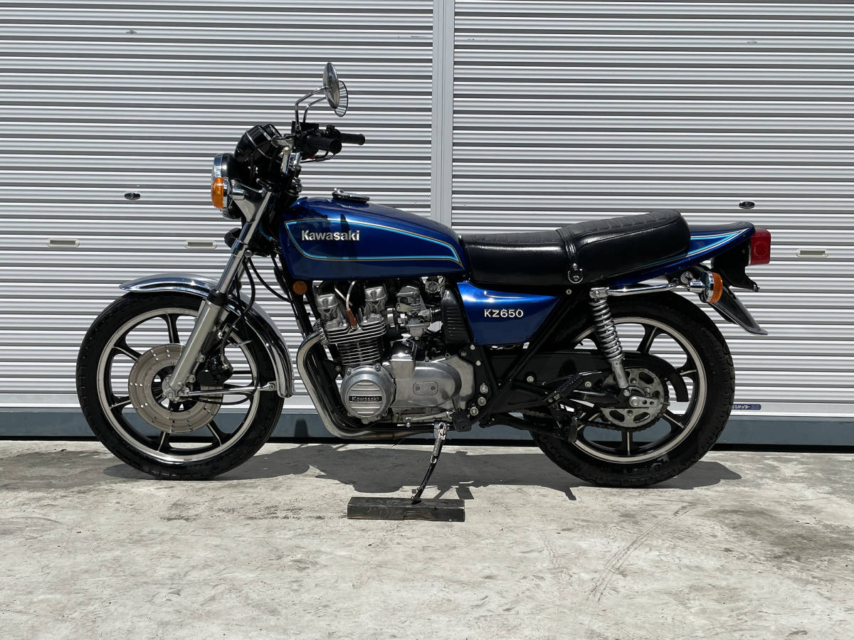 1980 KAWASAKI KZ650F ザッパー KZ650 カスタム・レストアベースとして