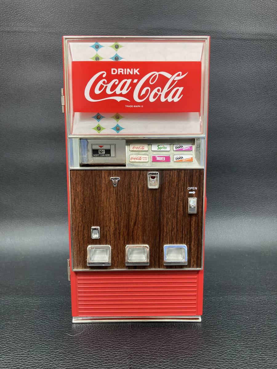 レア コカコーラ 貯金箱 Coca-Cola 自動販売機 ミュージックバンク コインバンク レトロ アンティーク ビンテージ ヴィンテージ