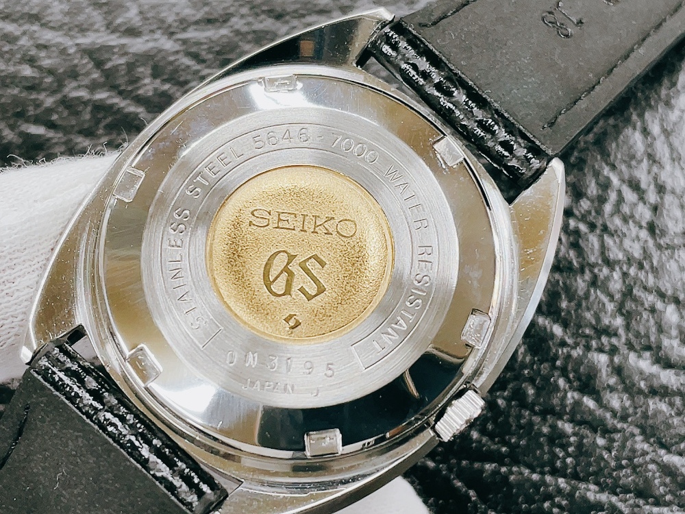 大野時計店 グランドセイコー 5646-7000 自動巻 1970年11月製造 金色