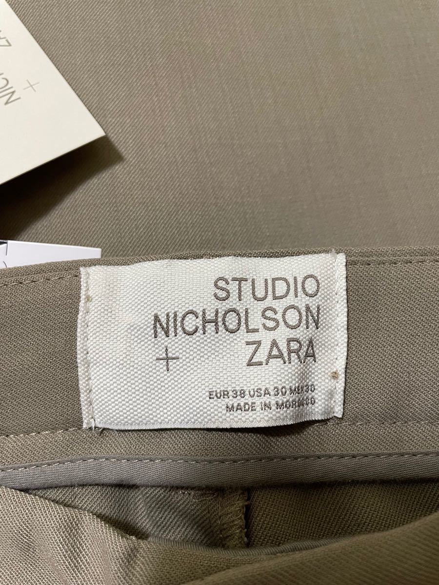 ZARA プリーツパンツ　STUDIO NICHOLSON スタジオニコルソン