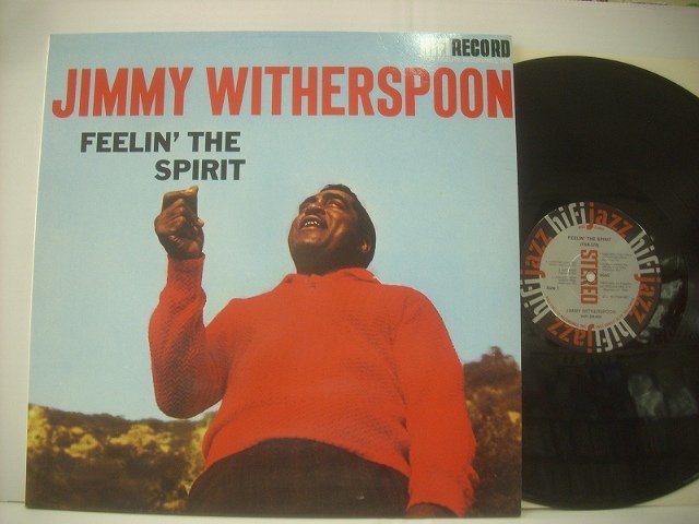 ■ スペイン再発盤 LP 　JIMMY WITHERSPOON / FEELIN' THE SPIRIT ジミー・ウィザースプーン フィーリンザスピリット ◇r40911_画像1