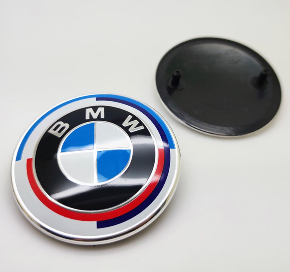 BMW エンブレム ハンドル ステアリング 新型 45mm 50周年限定