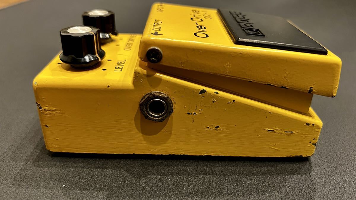 【ビンテージ】BOSS OD-1 JRC4558D #9500 銀ネジ