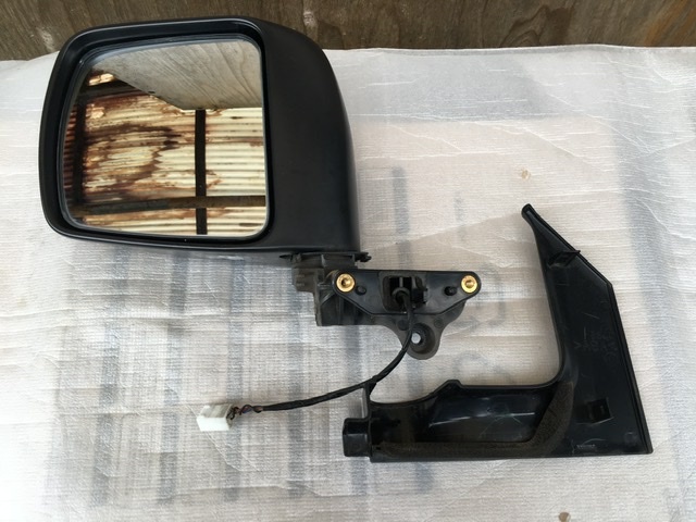  mirror left Wagon R stingray MH22S Suzuki Spark black pearl 84702-58J00-ZHY 5 pin automatic electric storage side door 