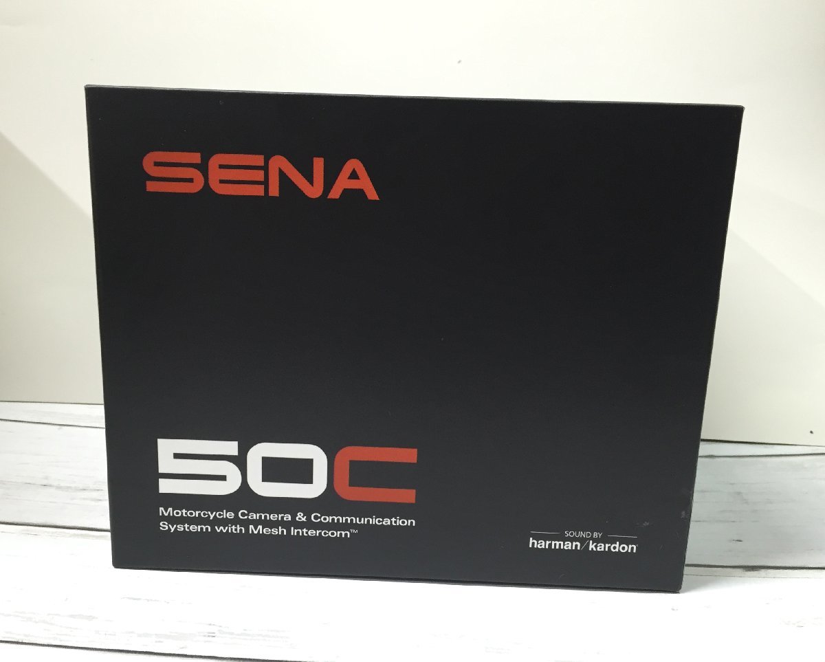 未使用品 SENA (セナ) 50C-01 50C SOUND BY Harman Kardon シングルパック (1台セット) 0411281 バイク用Bluetooth 保証書有 ☆ 50C-01 50C セナ インカム SOUND BY Harman Kardon シングルパック (1台セット) 0411281 バイク用Bluetooth 日本正規代理店 保証書あり