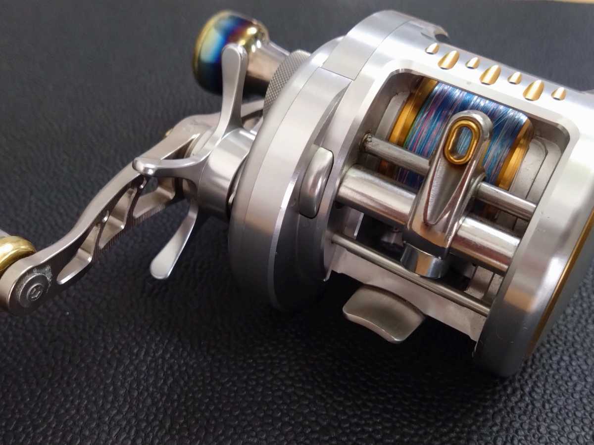 極上美品】リブレ クランク 110 ハンドル付 ☆シマノ カルカッタ コン