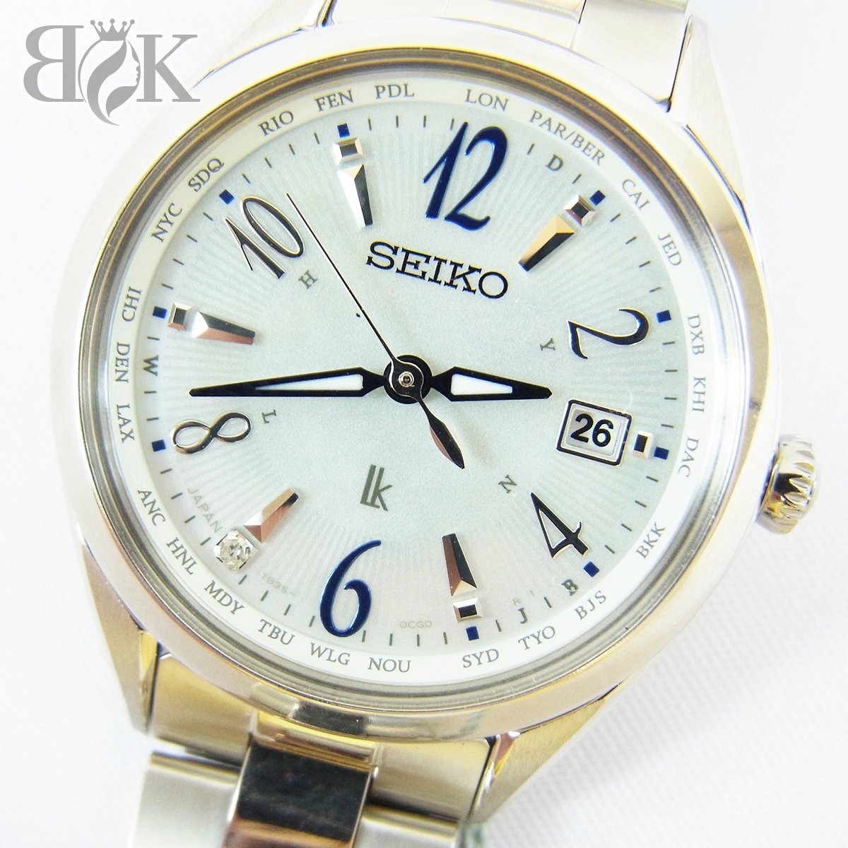 希少！！】 SSQV103 ルキア セイコー 展示品 電波ソーラー □ SEIKO