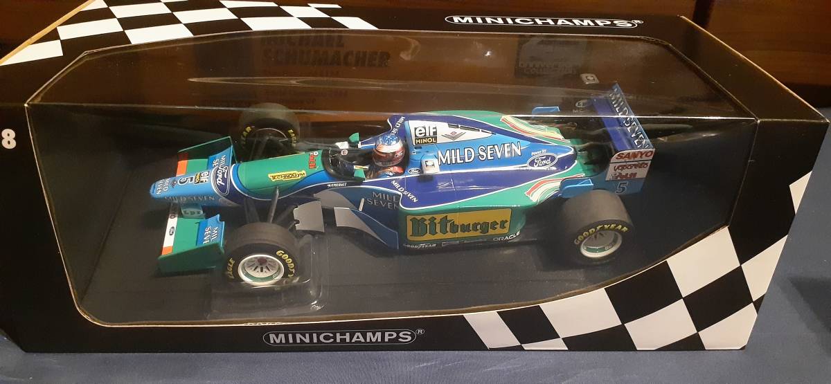 ミニチャンプス 1/18 ベネトン フォード B194 M.シューマッハ