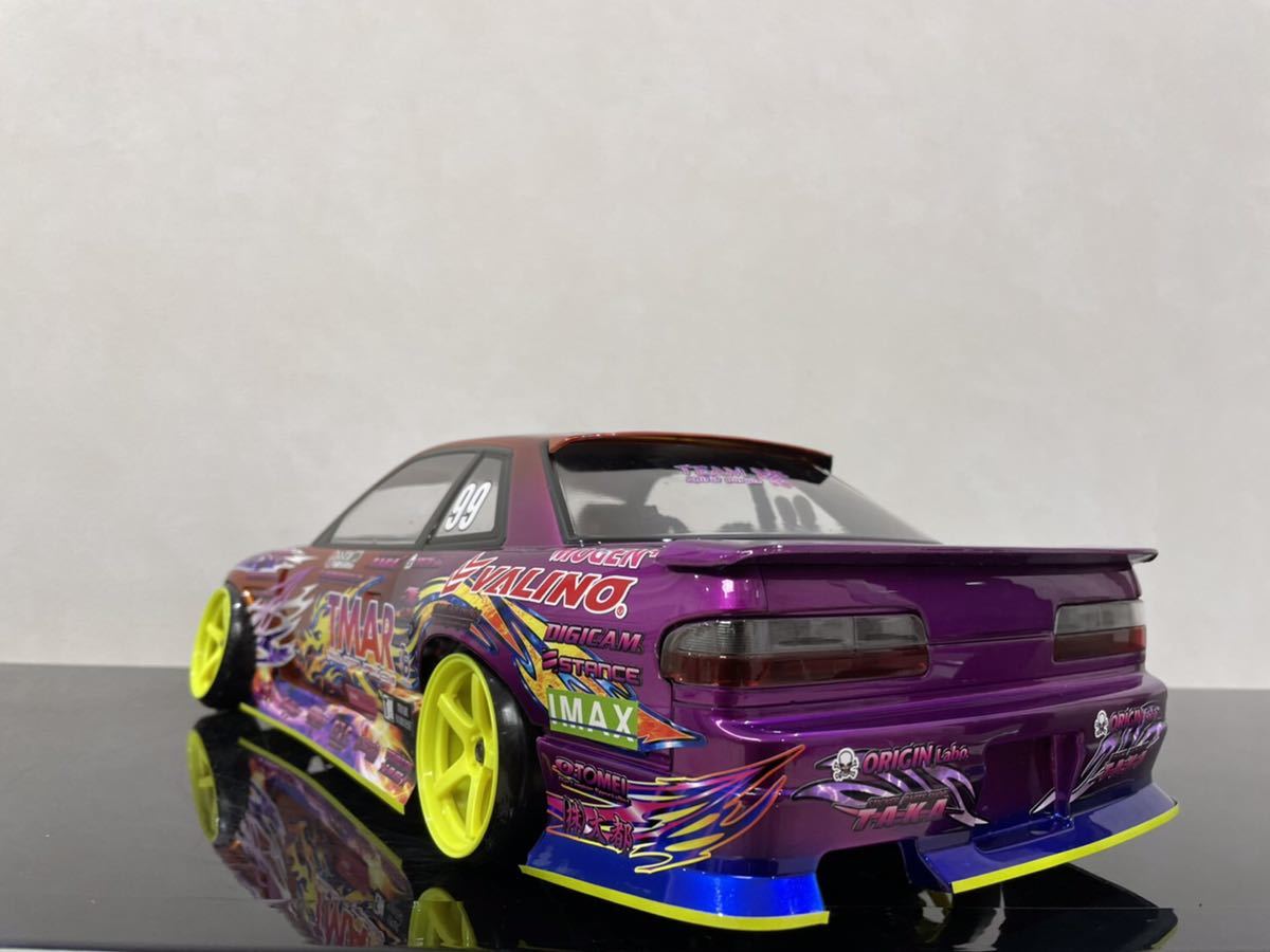 ラジコンボディ 1/10サイズ アディクション NISSAN S13シルビア ラジコンボディ 1/10サイズ アディクション NISSAN S13シルビア