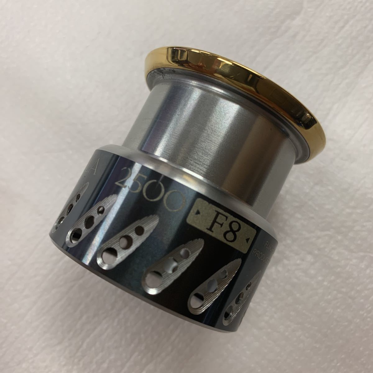 ラッピング無料 シマノツインパワー2500 夢屋2500F8スプール www