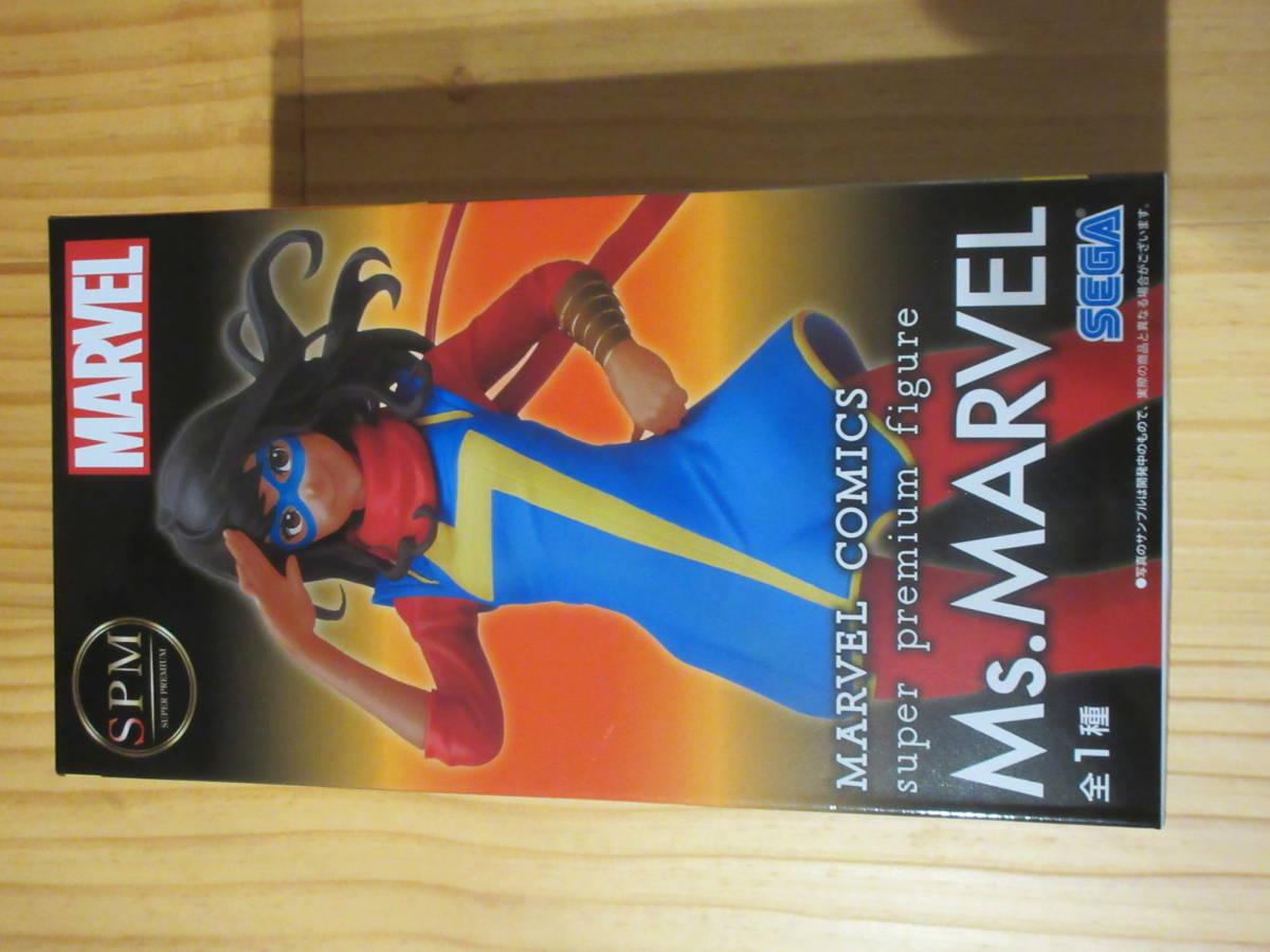 ◆MARVEL COMICS スーパープレミアムフィギュア ミズ・マーベル Ver.1.5 Ms.MARVEL ミス・マーベル SPM レア 希少◆新品未開封_画像1