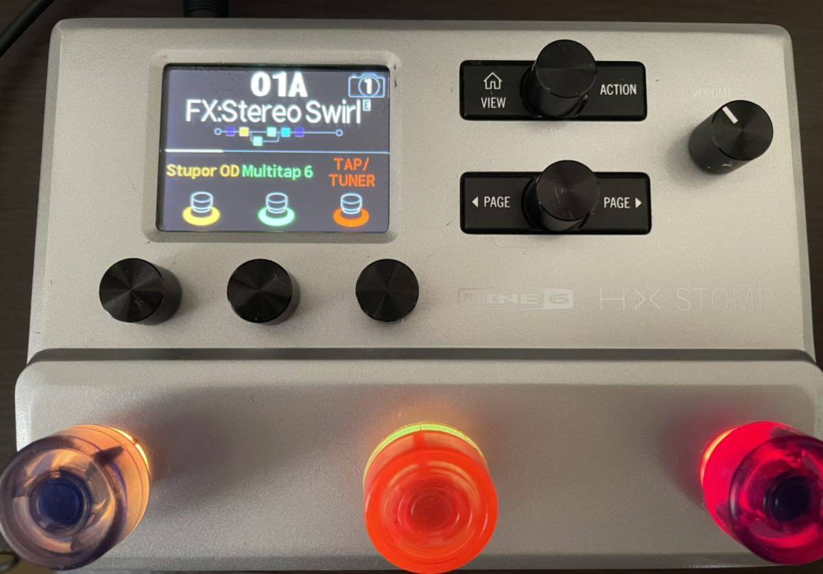 LINE6 HX STOMP シルバー - coastalcareeracademy.com