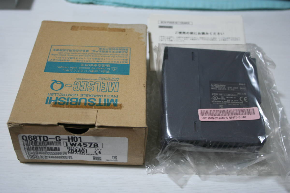三菱チャンネル間絶縁熱電対入力ユニット Q68TD-G-H01 未使用品