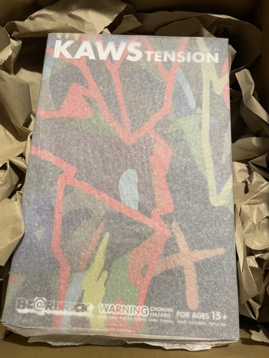 新品未開封 KAWS TOKYO FIRST 限定 BE@RBRICK KAWS TENSION 100