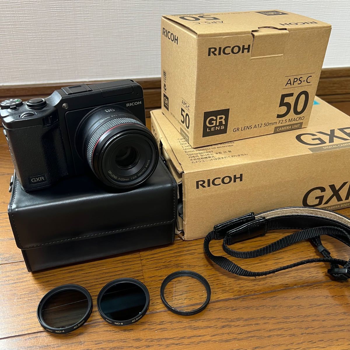 RICOH GXR用カメラユニット GR LENS A12 50mm F2.5 MACRO 本体セット　おまけつき