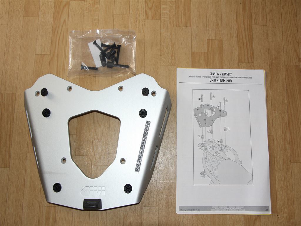 新品】GIVI BMW R1250RS / R LC 水冷用 GIVI モノキーベース 新品】GIVI BMW R1250RS / R LC 水冷用 GIVI モノキーベース